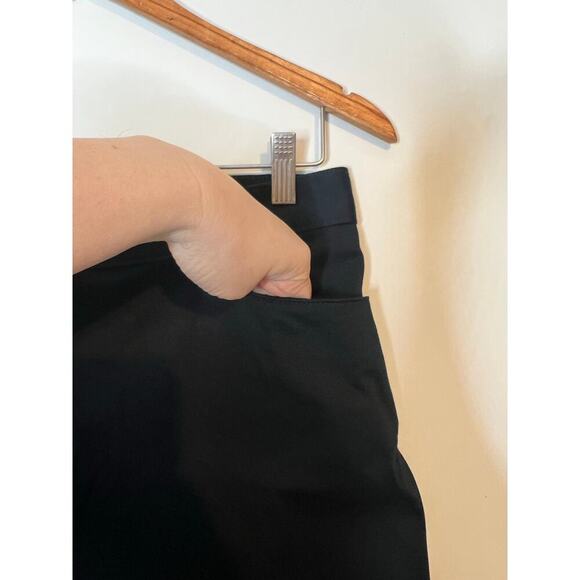 Ellen Tracy womens Size 8 Shorts Chino 5” Black Casual Beachy Preppy Academia - Picture 4 of 11